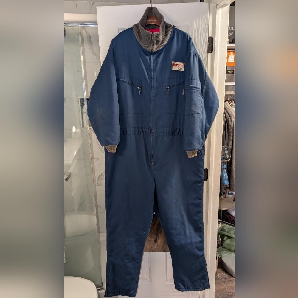 Vintage Texgas Quilted Jumpsuit